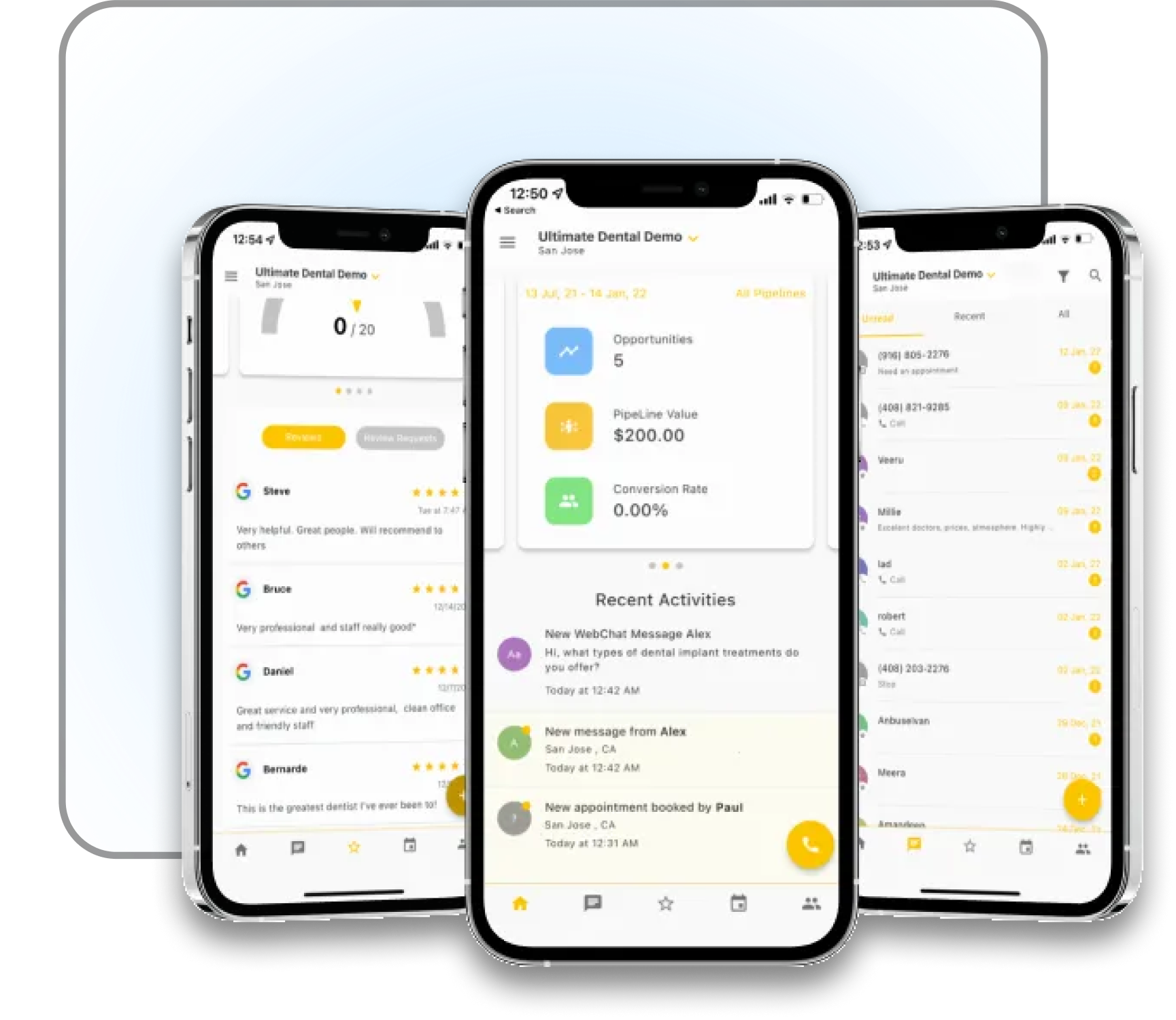 All your leads, right at your fingertips